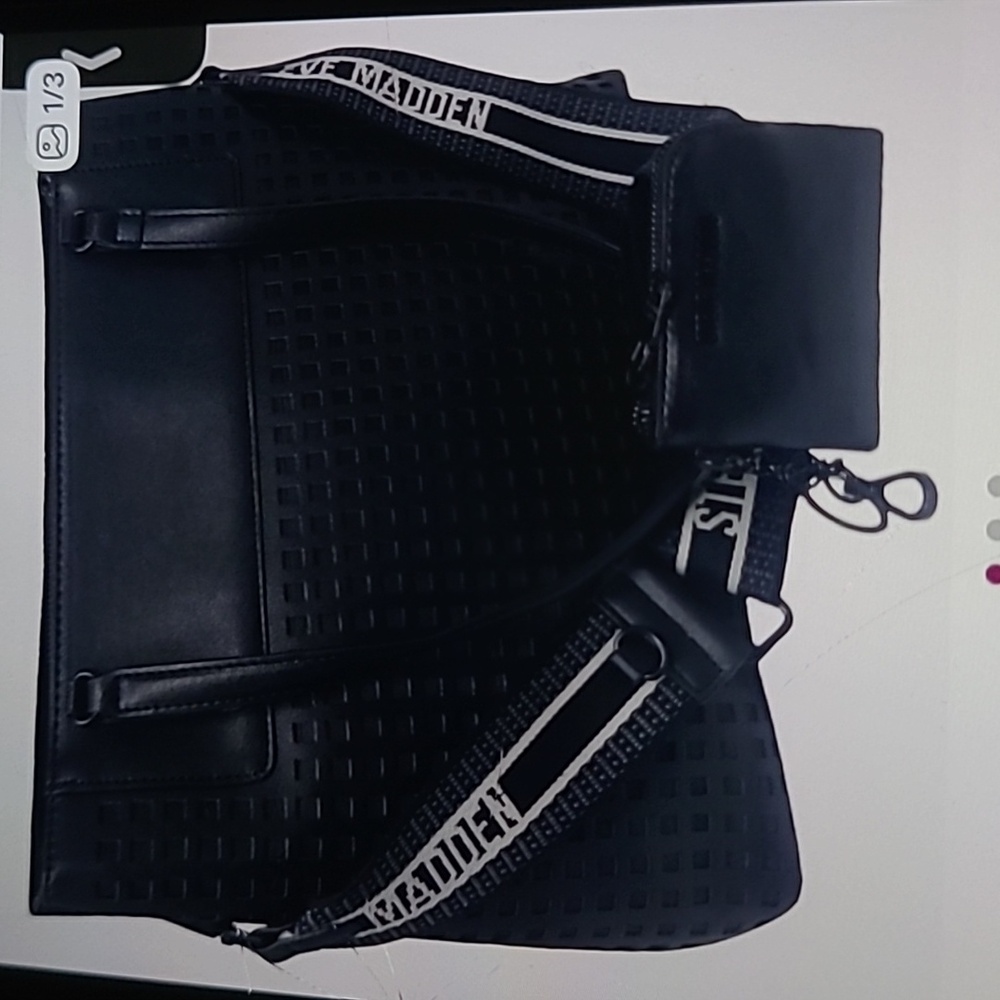 Steve madden handbag with Detachable Strap